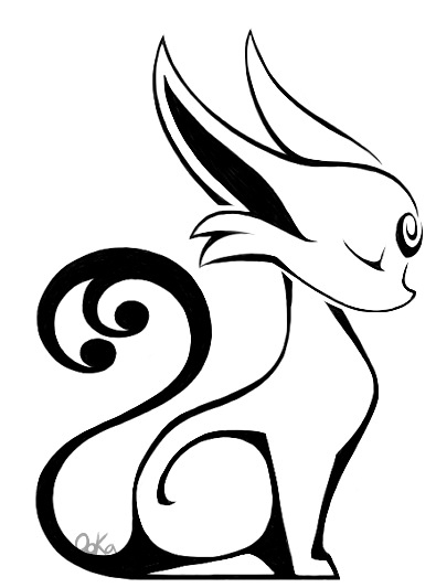 395x533 Espeon Tribal Tattoo Tattoos I Wantlt3 Tattoo