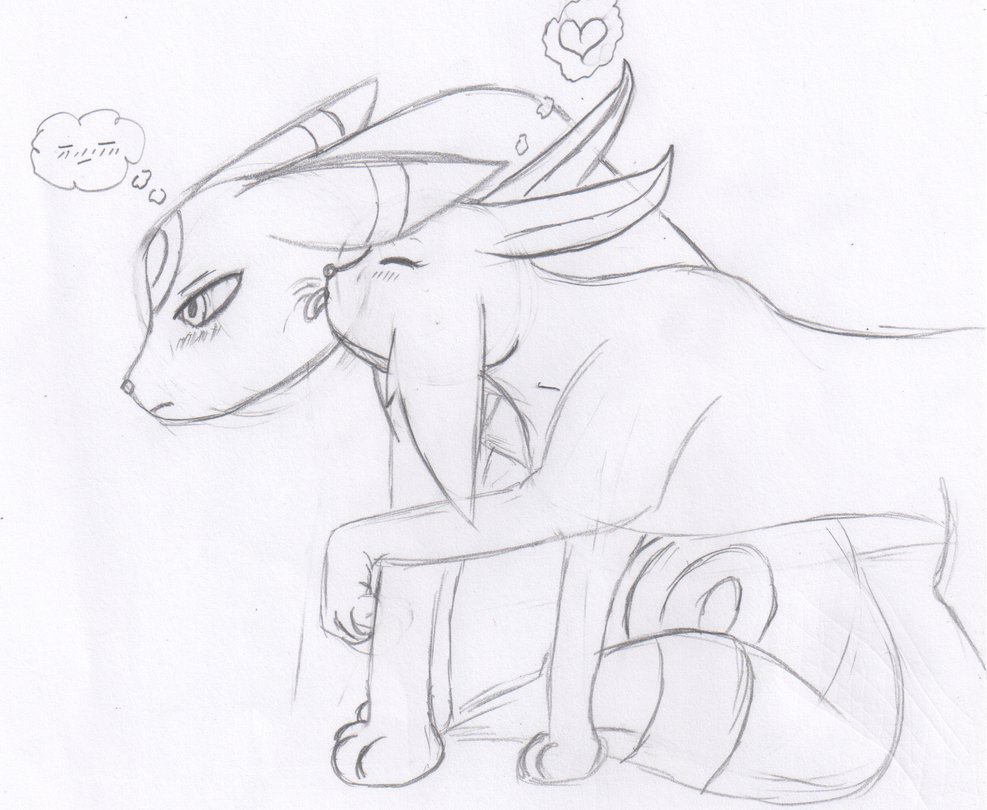 987x810 Umbreon And Espeon By Louise008