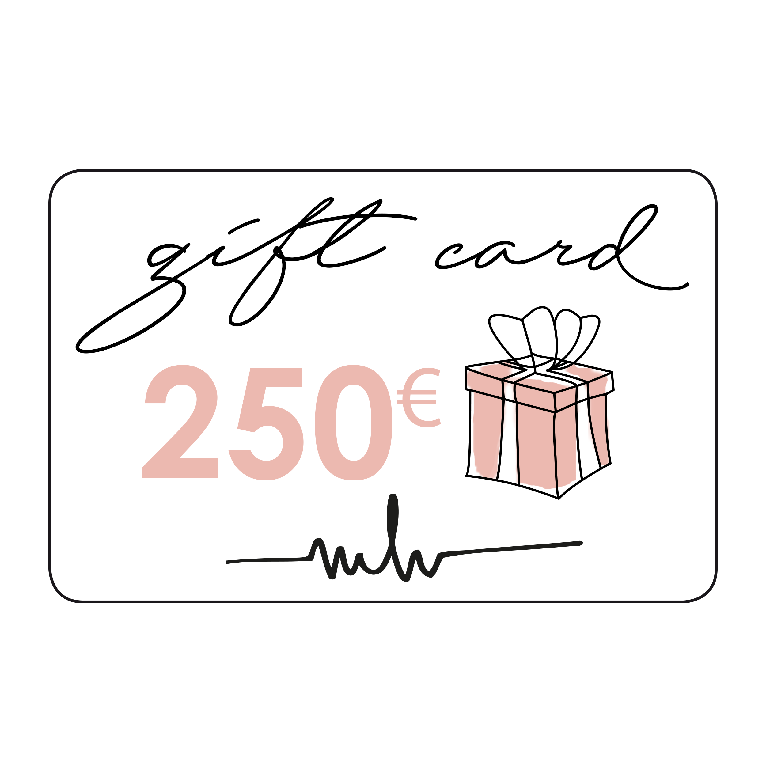 2500x2500 Gift Card 250 Eur Marina Hoermanseder
