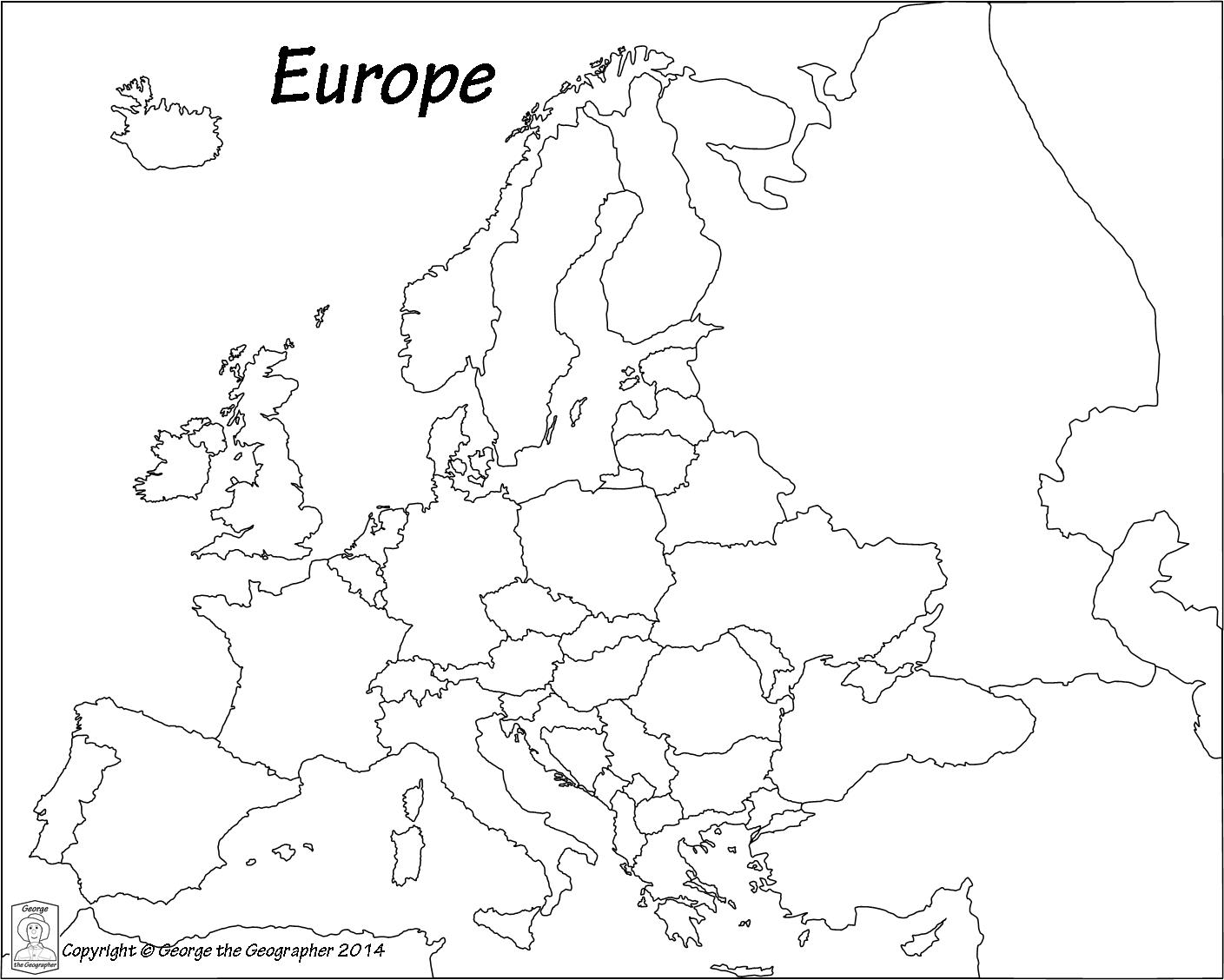 Europe Drawing Map at GetDrawings | Free download