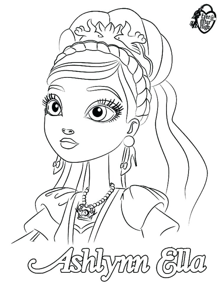 758x960 Ever After High Free Coloring Pages Free Printable Ever After High
