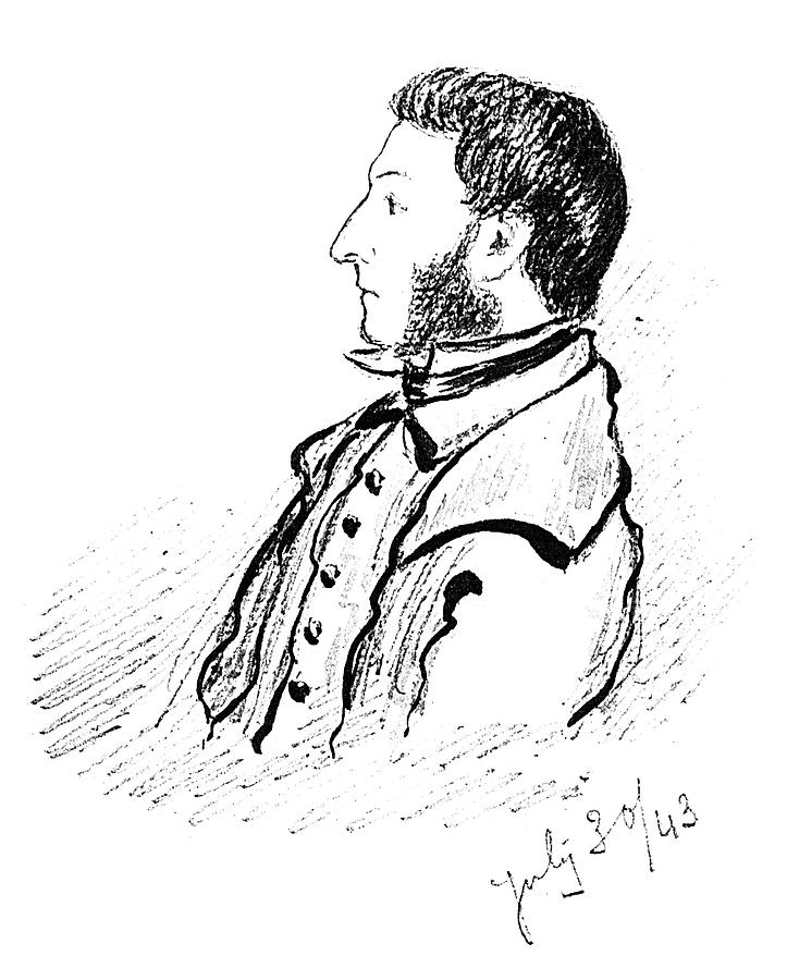 723x900 George Everest (1790 1866) Drawing By Granger