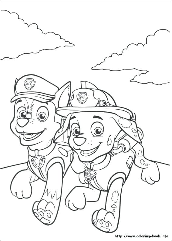 567x794 Pup Patrol Coloring Pages Chase And Paw Patrol Coloring Pages Paw