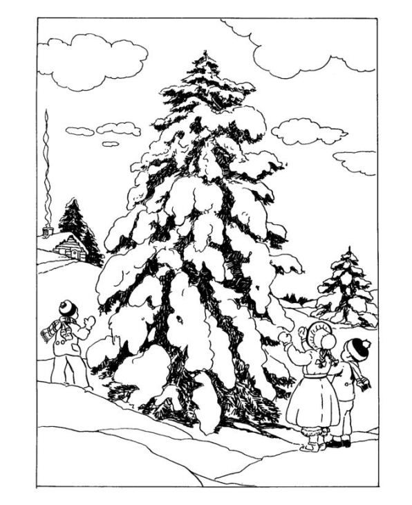 596x730 94 Best Winter Drawings Images On Coloring Books