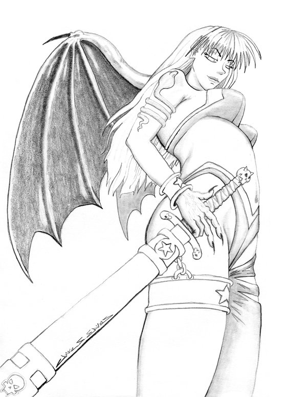 600x776 Evil Angel By Muddygreen