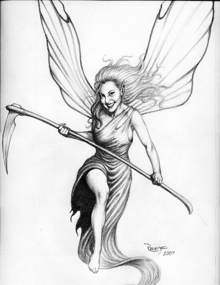 765x990 Evil Faerie By Maxromaine