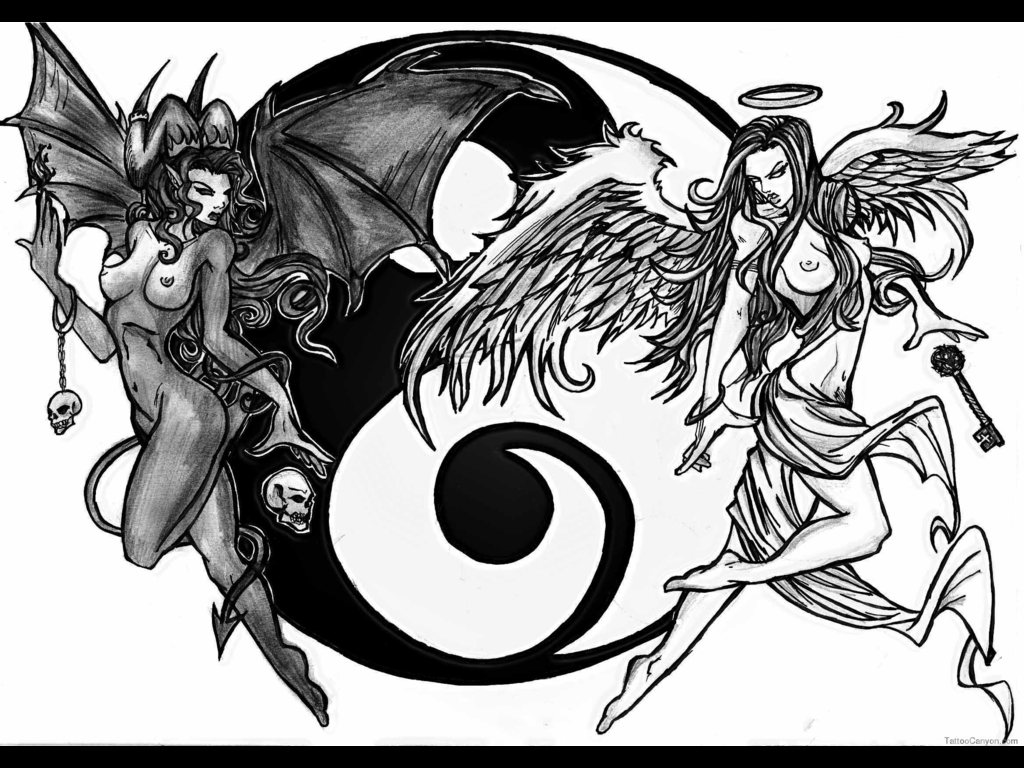 1024x768 Name Ying Yang By Jonny5alves Yin Yang