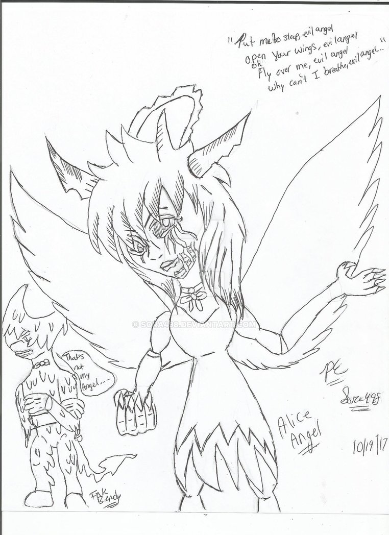 762x1048 Evil Angel'' By Sora498