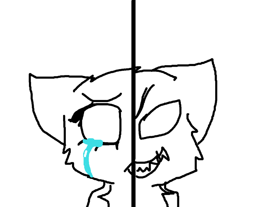 900x692 Good And Evil Cat Base By Shadowoflive