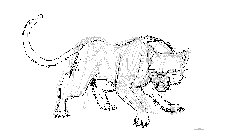 763x429 Evil Cat O By Rainpuss