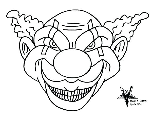 Evil Clown Drawing at GetDrawings | Free download
