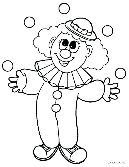 531x685 Best Coloring Pages Of Scary Clowns Fee Evil Clown Page In Spooky