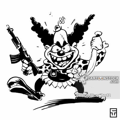 400x400 Creepy Clown Cartoons And Comics