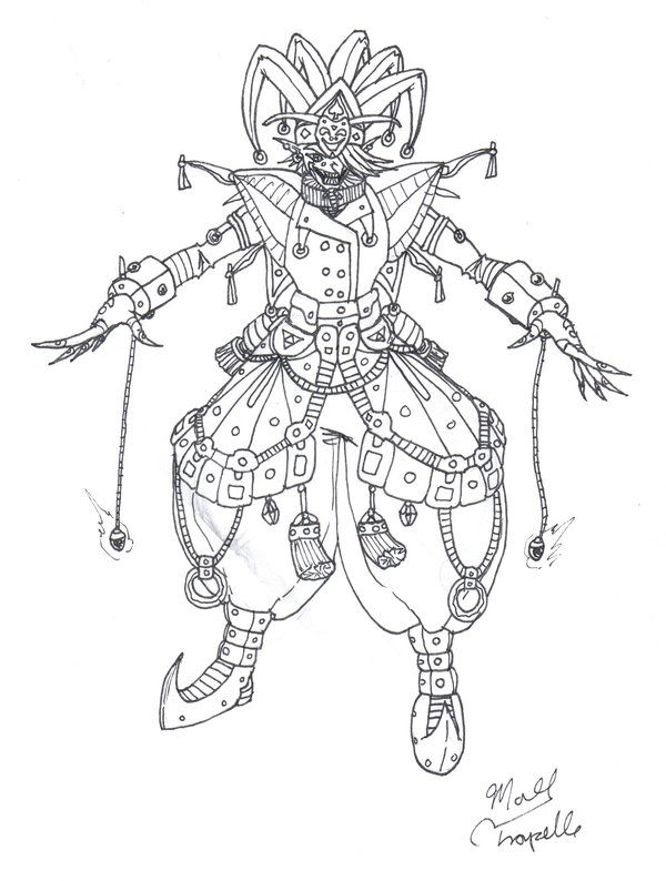 600x794 Images Drawings Of Evil Clowns