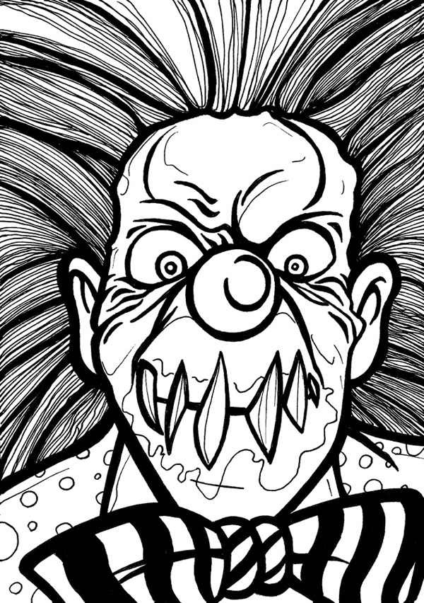 600x852 Drawnwest Clowns