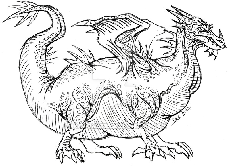 800x577 Evil Dragon Character By Dragonbex