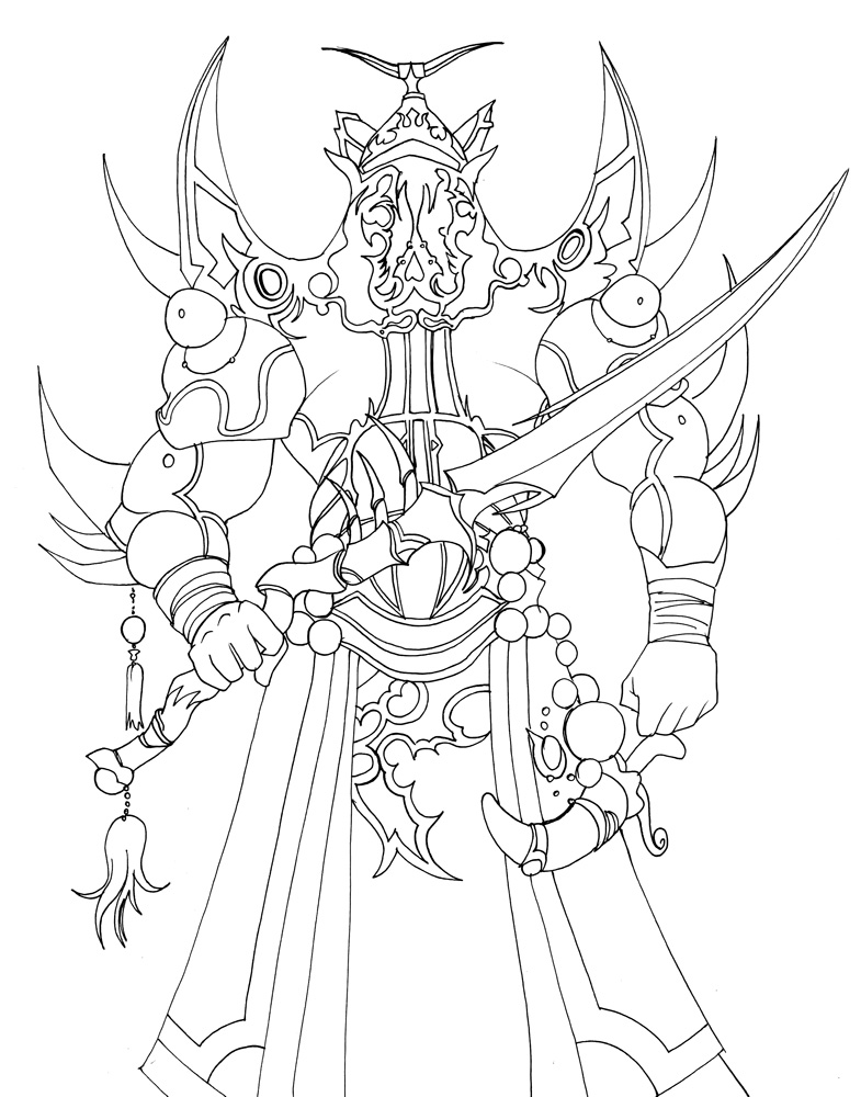 785x1000 Evil Dragon Coloring Pages