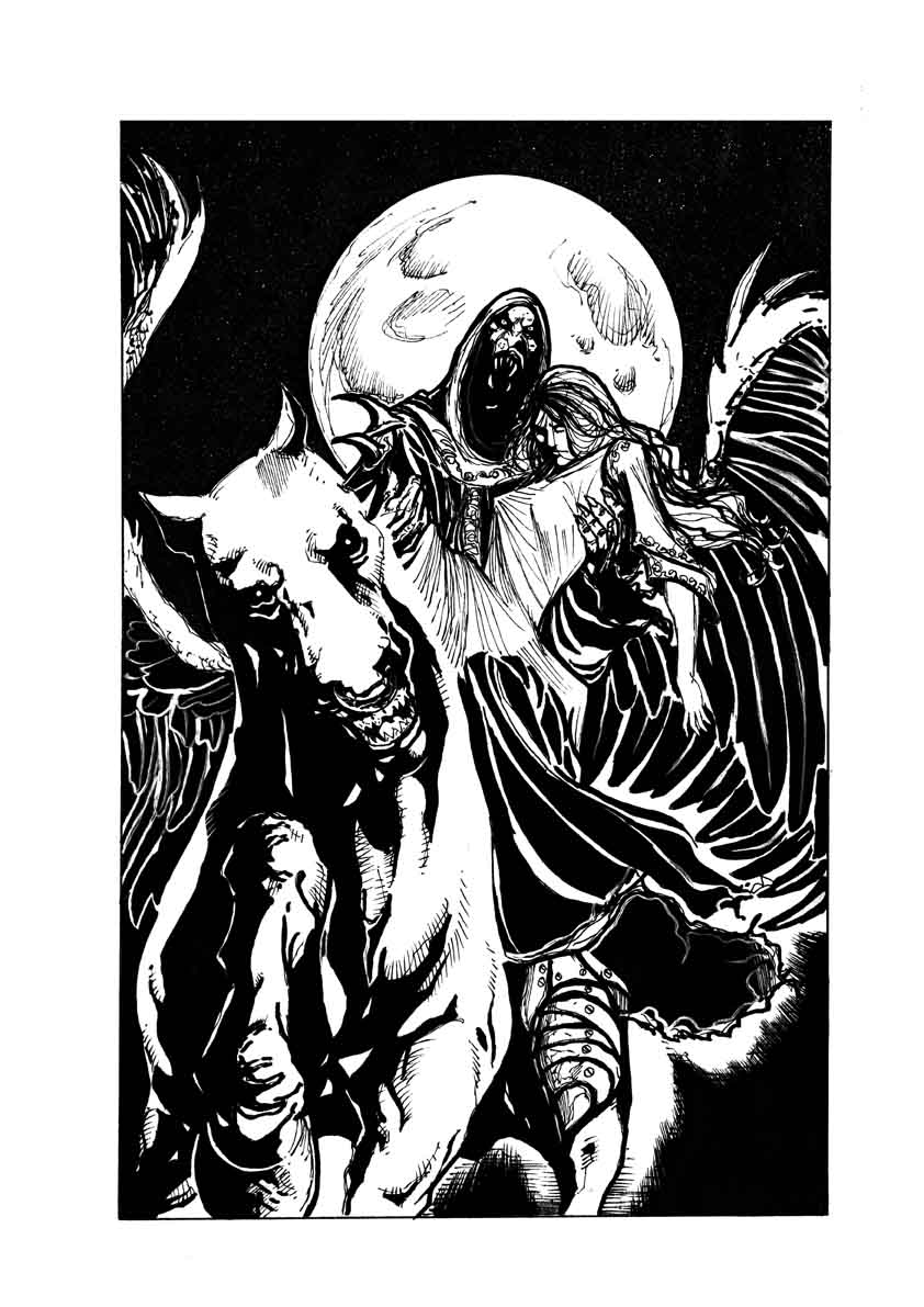 842x1191 Flaying Evil Horse By Rubenslima