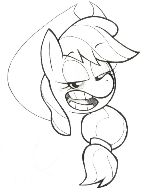 500x656 Horse Eating Apple Tumblr