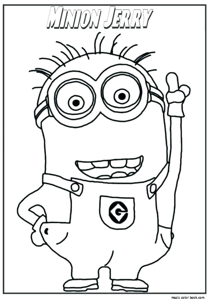 685x975 Minion Coloring Pages To Print Printable Minion Pictures Coloring