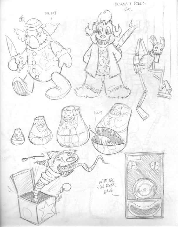 606x774 Even More Evil Clowns