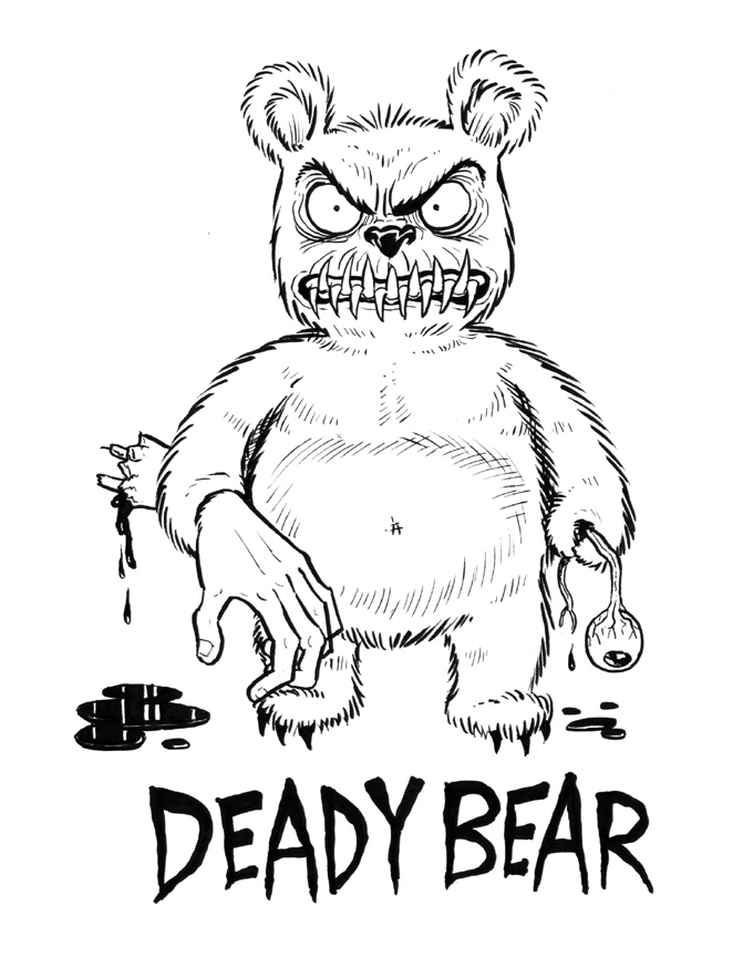 680x864 Kw Monsters Blog Of Evil Deady Bear