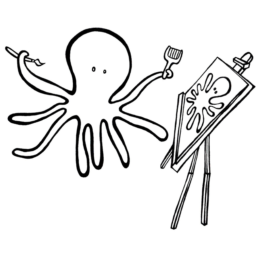 1024x1024 Octopus Coloring Pages 360coloringpages