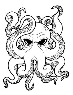 236x308 Tattoo Ideas On Octopus Drawing, Pin Up Girls