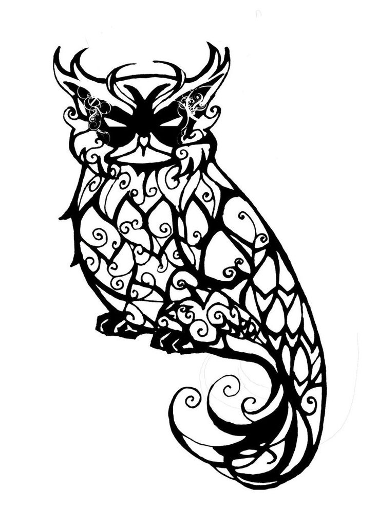 736x984 Evil Owl Tattoo Image Group