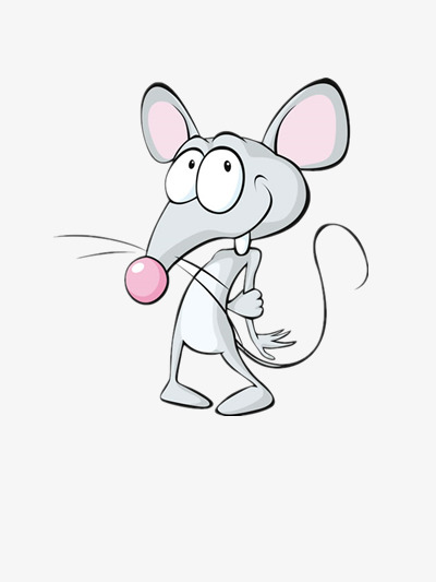 400x533 Cartoon Cute Mouse Pictures, Mouse, The Evil Eye, Pose Png Image