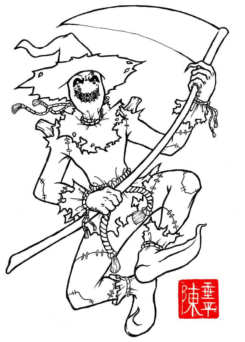 999x1397 The Scarecrow By Hiroki8