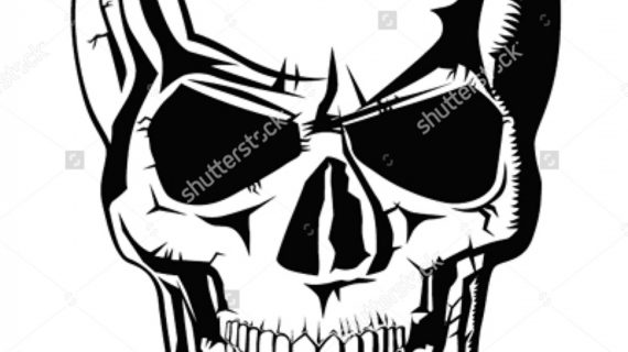570x320 Evil Skull Drawing Dead Head Stock Photos Images Amp Pictures