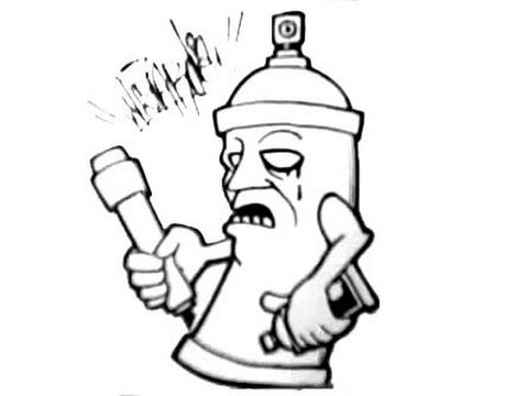 480x360 How To Draw A Scary Spraycan