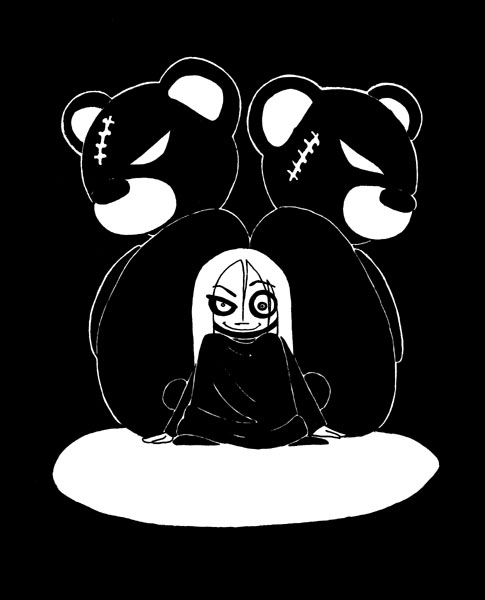 485x600 Beware Of My Teddy Bears By Boum