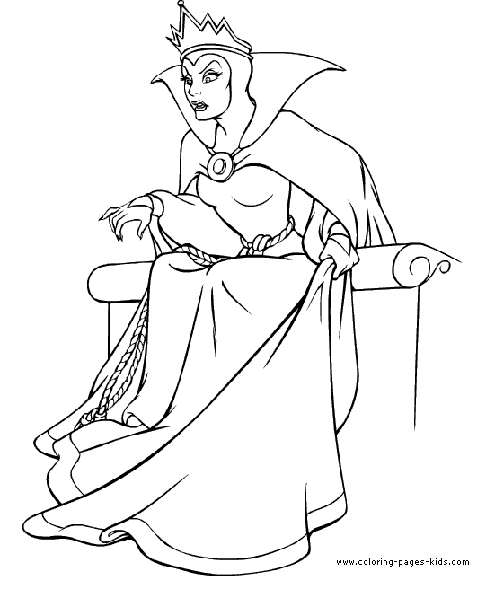 541x656 Evil Witch Coloring Pages