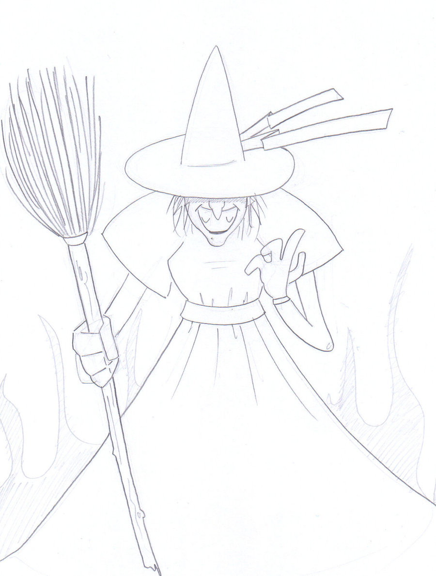 900x1187 The Wicked Witch Of The West 8.8.12 By Super Josh