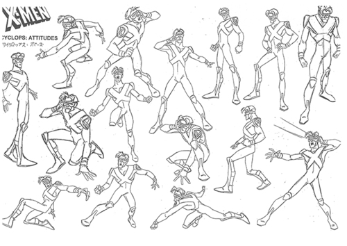 500x354 X Men Evolution Character Sheet