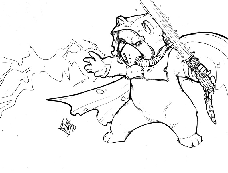 800x606 Sith Ewok, In Comfort Love's Con Sketches Pencil Comic Art