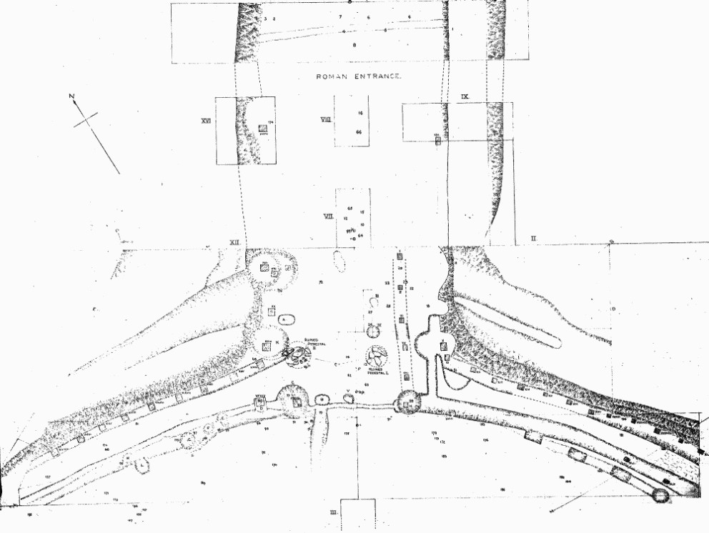 992x746 Plate 227 Dorchester, Maumbury Rings, Roman Amphitheatre