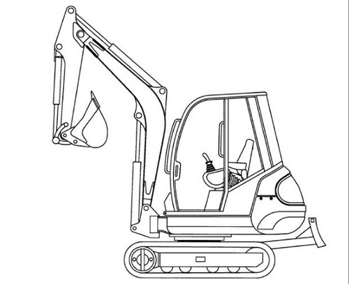 500x407 Gehl 272 292 Mini Excavator Parts Manual Download
