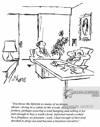 400x511 Business Executive Cartoons And Comics