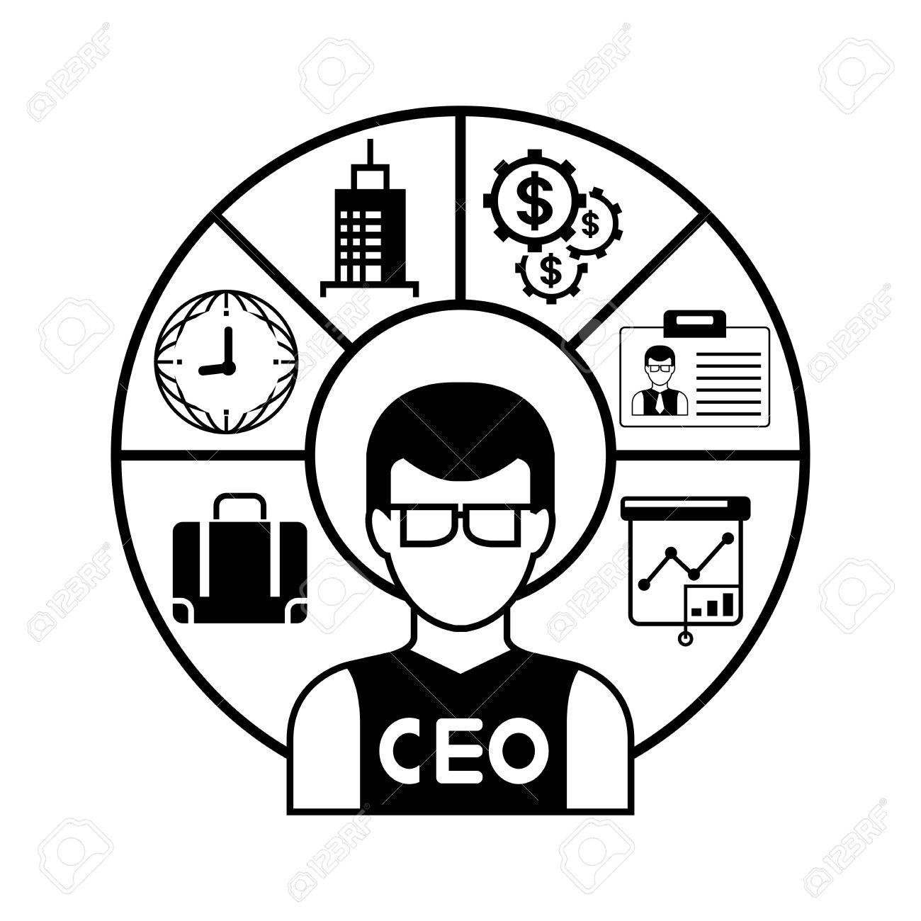 1300x1300 Chief Executive Officer Royalty Free Cliparts, Vectors, And Stock