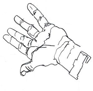 299x293 Blind Contour Drawing An Exercise In Seeing Beginning Drawing