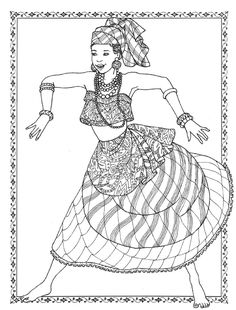 236x310 Dancers Coloring Book Costumes For Coloring Book Costumes
