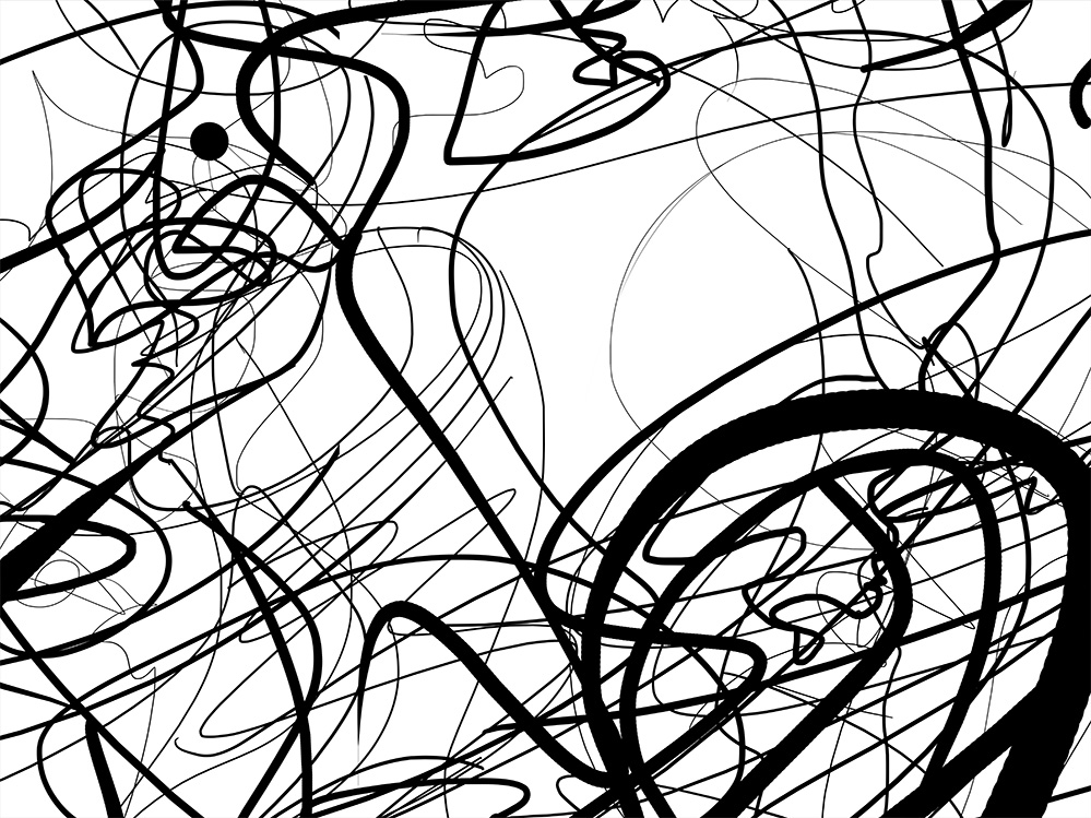 999x749 New Art ( 28) 100 Lines Drawing Art Amp Criticism By Eric Wayne
