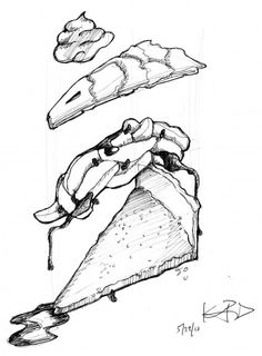 236x320 Exploded Cupcake. These Drawings Are O So Cool! I Love Them