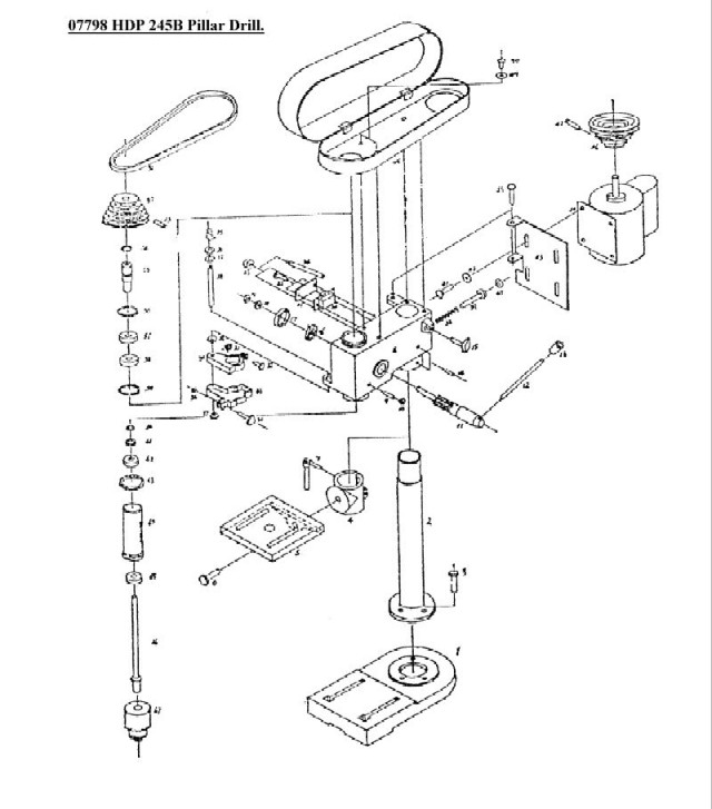 640x727 Tech Drawing Explode Arc 409 Aircraft