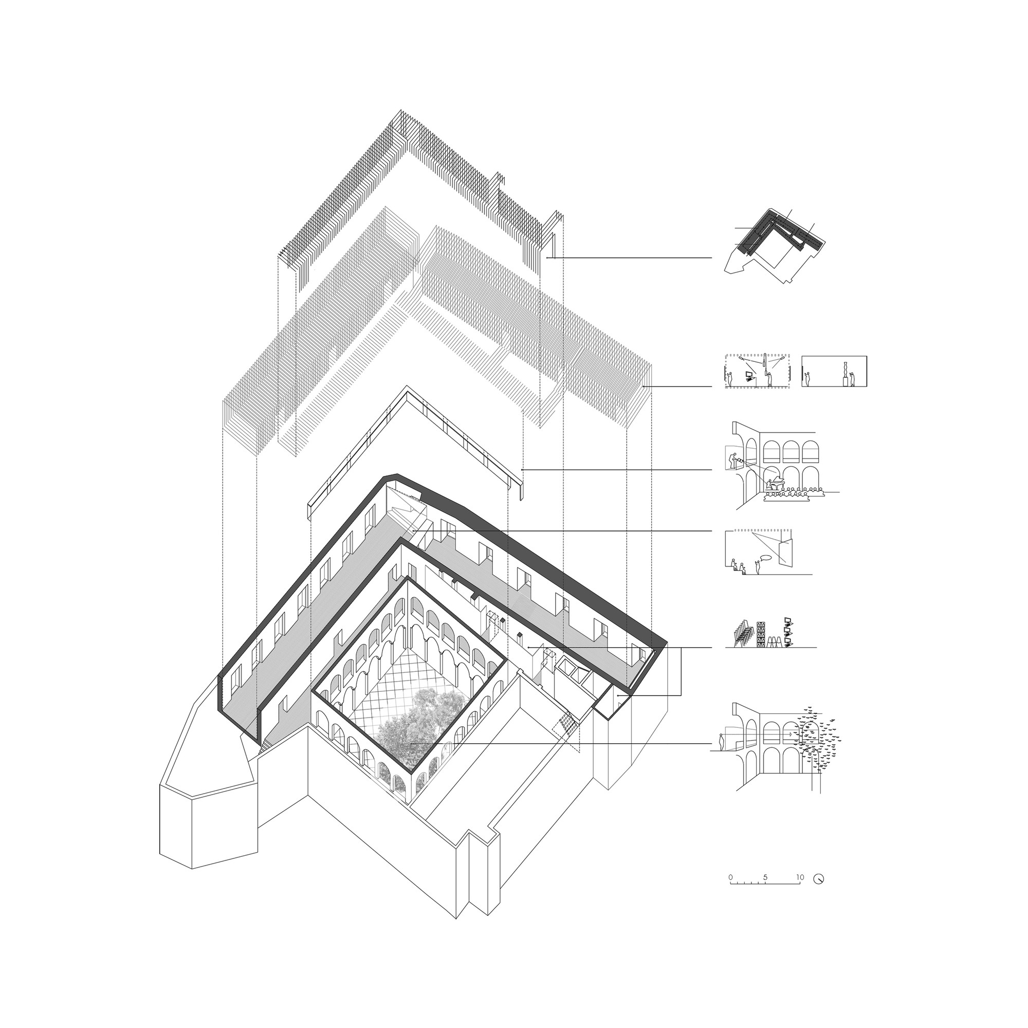 2000x2000 Gallery Of Contemporary Art Space In The Old Convent Of Madre De
