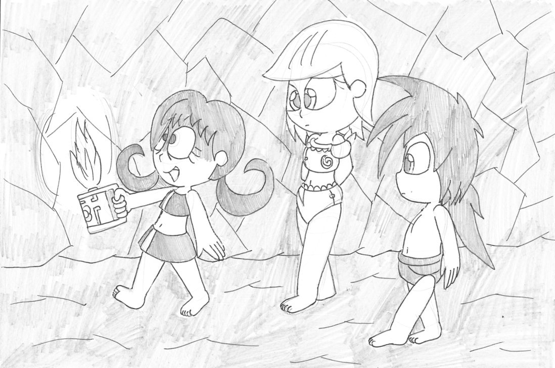 1098x728 Commission 60 Exploring A Dark Cave By Tman5636