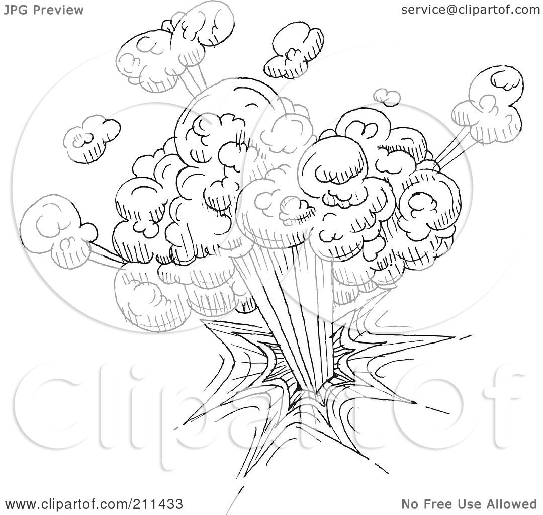 1080x1024 Royalty Free (Rf) Clipart Illustration Of A Black And White